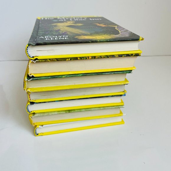 Nancy Drew by Carolyn Keene 7 Books Lot (4, 7, 9, 10, 12, 13, 14) Hardcover - Picture 5 of 6
